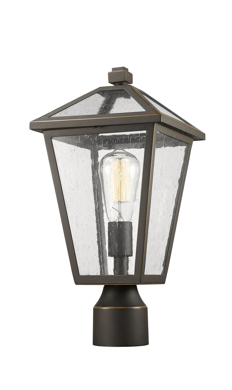 Z-Lite Canada - 579PHMR-ORB - One Light Outdoor Post Mount Fixture - Talbot - Oil Rubbed Bronze