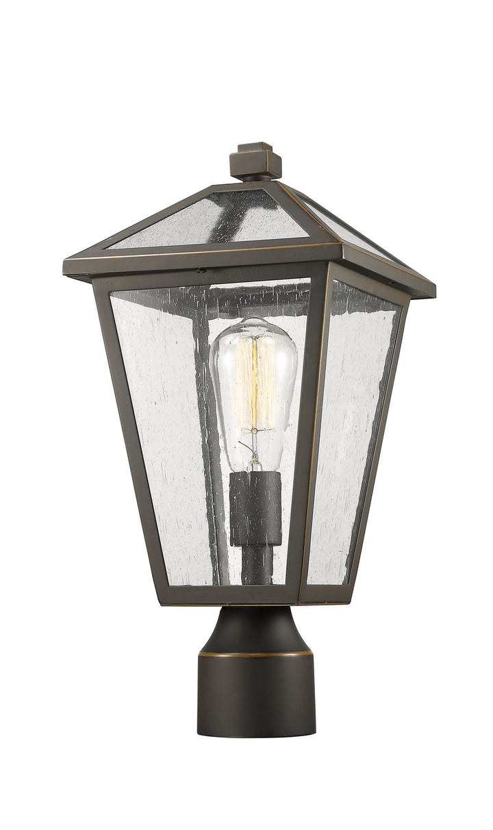 Z-Lite Canada - 579PHMR-ORB - One Light Outdoor Post Mount Fixture - Talbot - Oil Rubbed Bronze