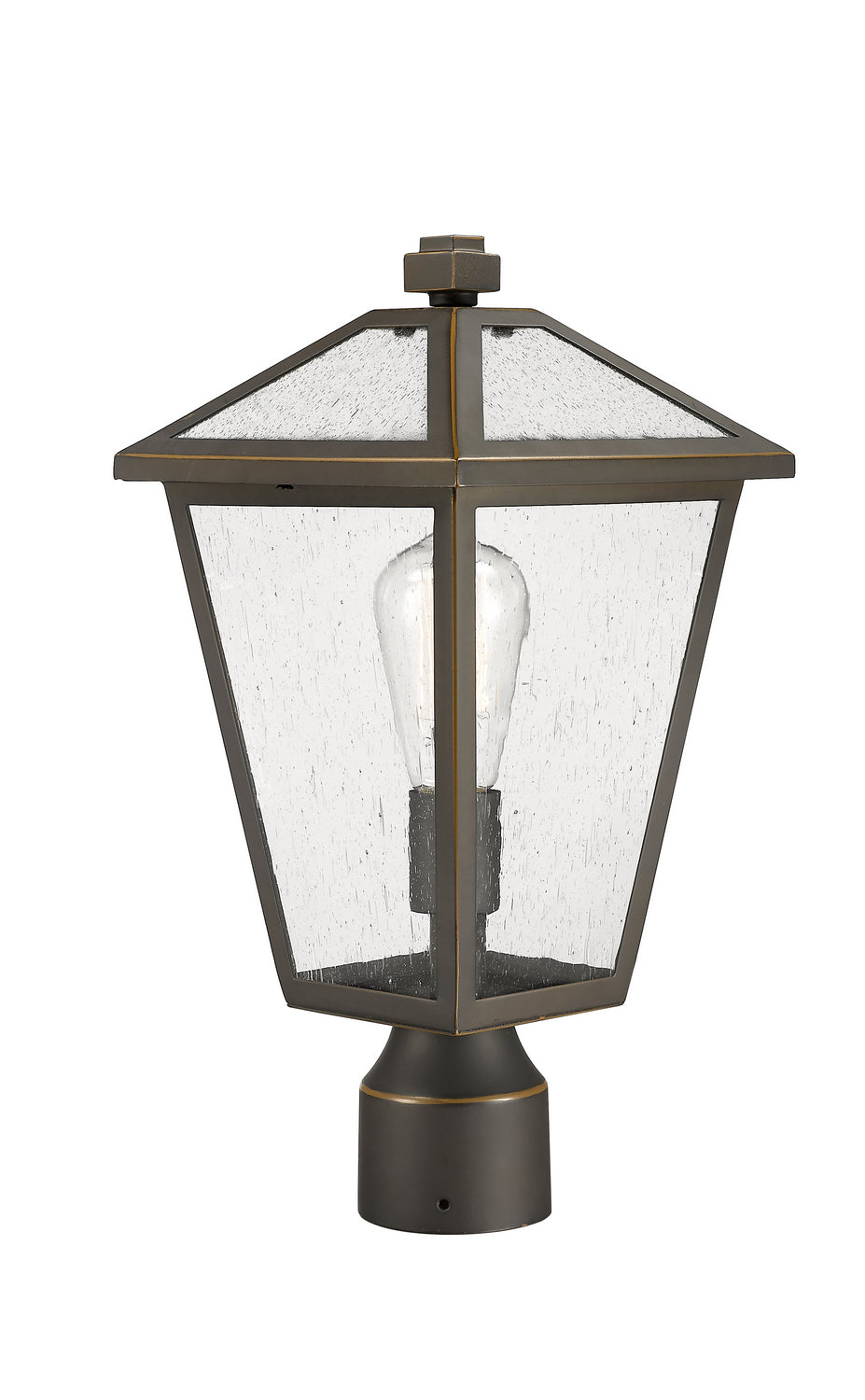 Z-Lite Canada - 579PHMR-ORB - One Light Outdoor Post Mount Fixture - Talbot - Oil Rubbed Bronze