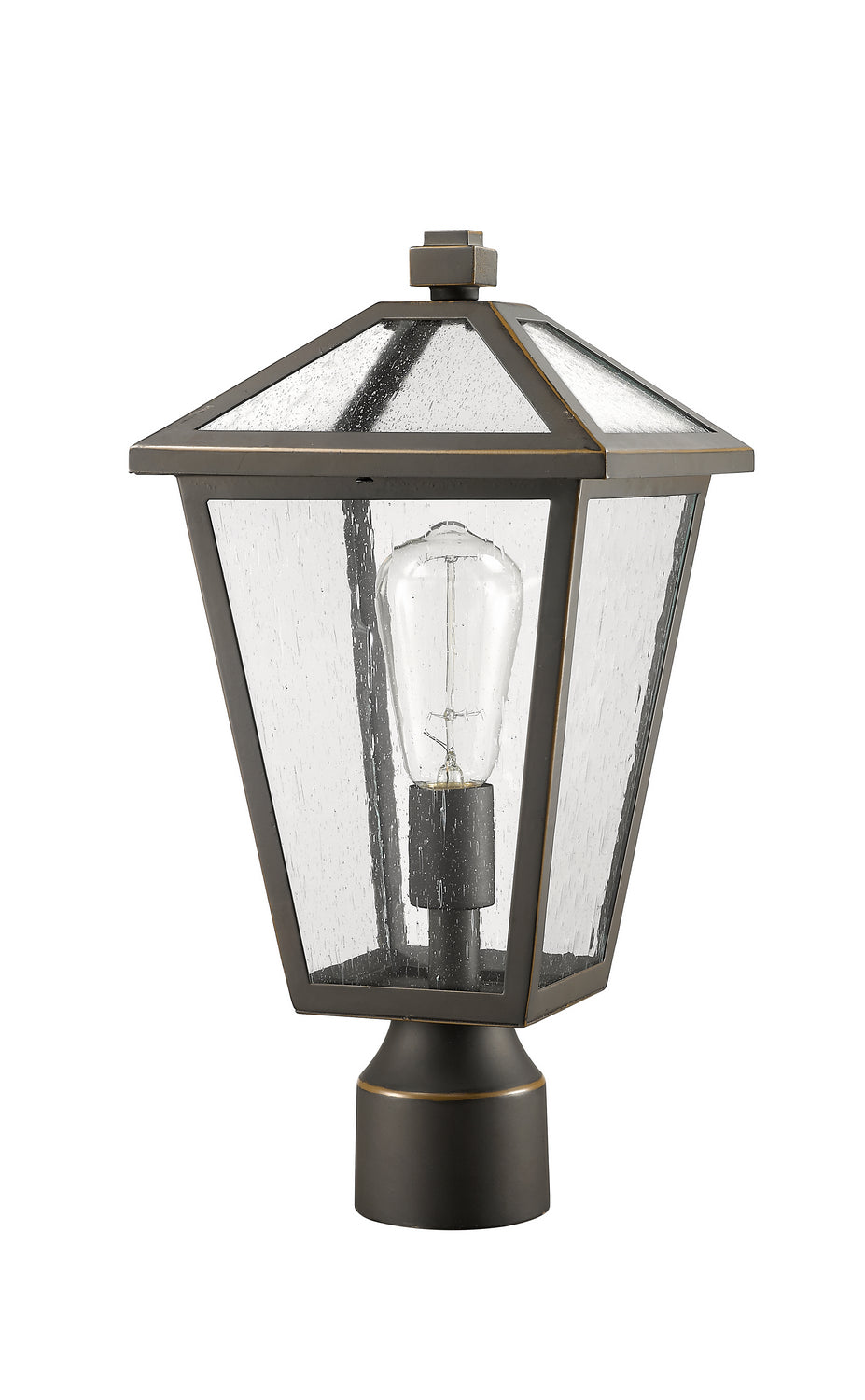 Z-Lite Canada - 579PHMR-ORB - One Light Outdoor Post Mount Fixture - Talbot - Oil Rubbed Bronze