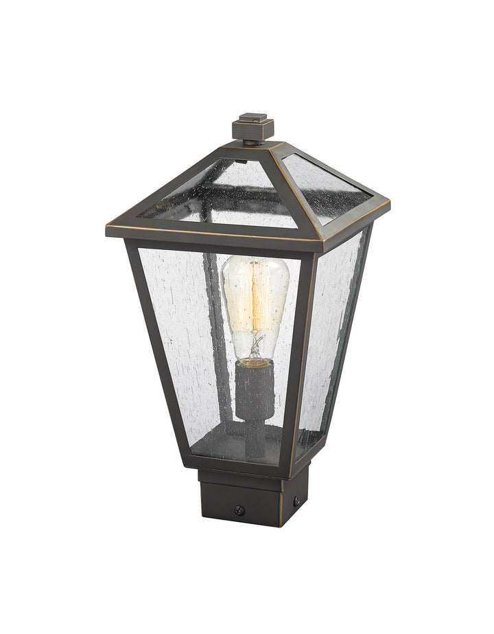 Z-Lite Canada - 579PHMS-ORB - One Light Outdoor Post Mount Fixture - Talbot - Oil Rubbed Bronze