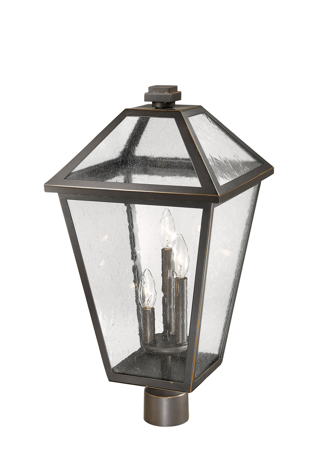 Z-Lite Canada - 579PHXLR-ORB - Three Light Outdoor Post Mount Fixture - Talbot - Oil Rubbed Bronze