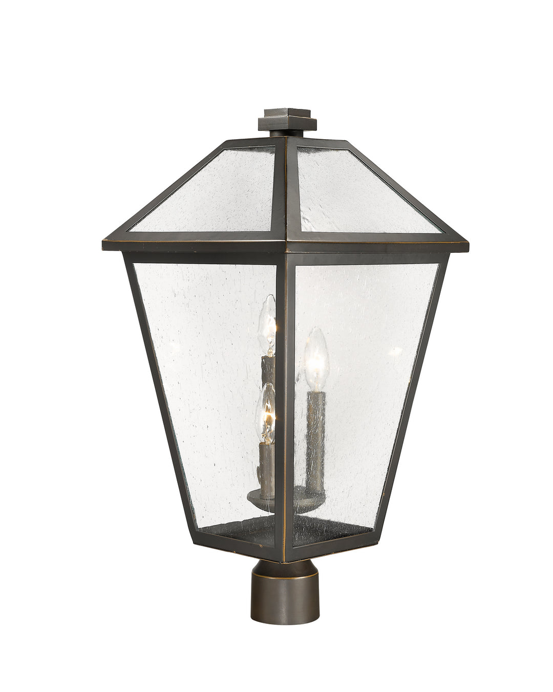 Z-Lite Canada - 579PHXLR-ORB - Three Light Outdoor Post Mount Fixture - Talbot - Oil Rubbed Bronze