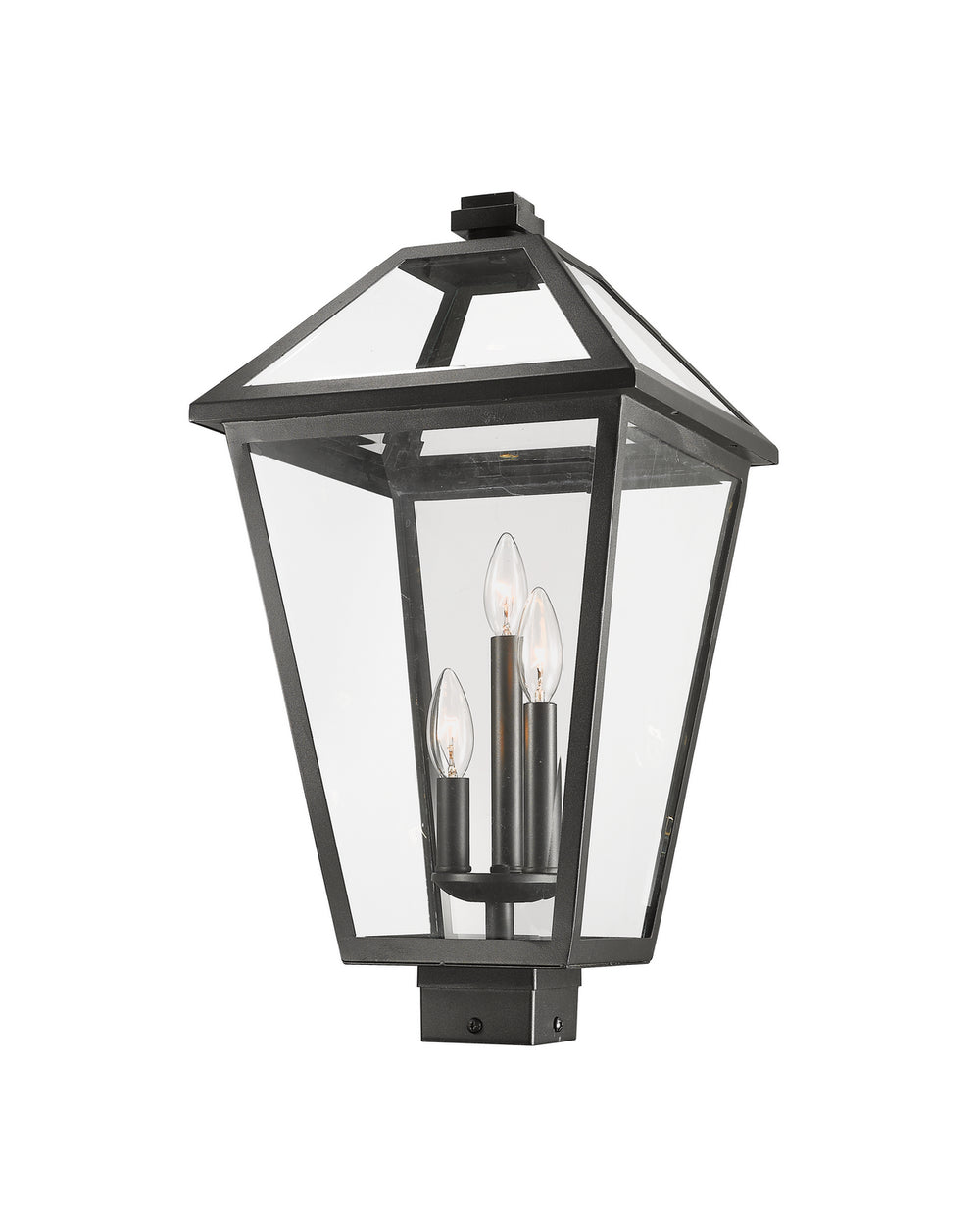 Z-Lite Canada - 579PHXLS-BK - Three Light Outdoor Post Mount Fixture - Talbot - Black