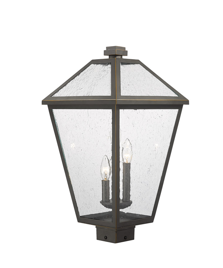 Z-Lite Canada - 579PHXLS-ORB - Three Light Outdoor Post Mount Fixture - Talbot - Oil Rubbed Bronze