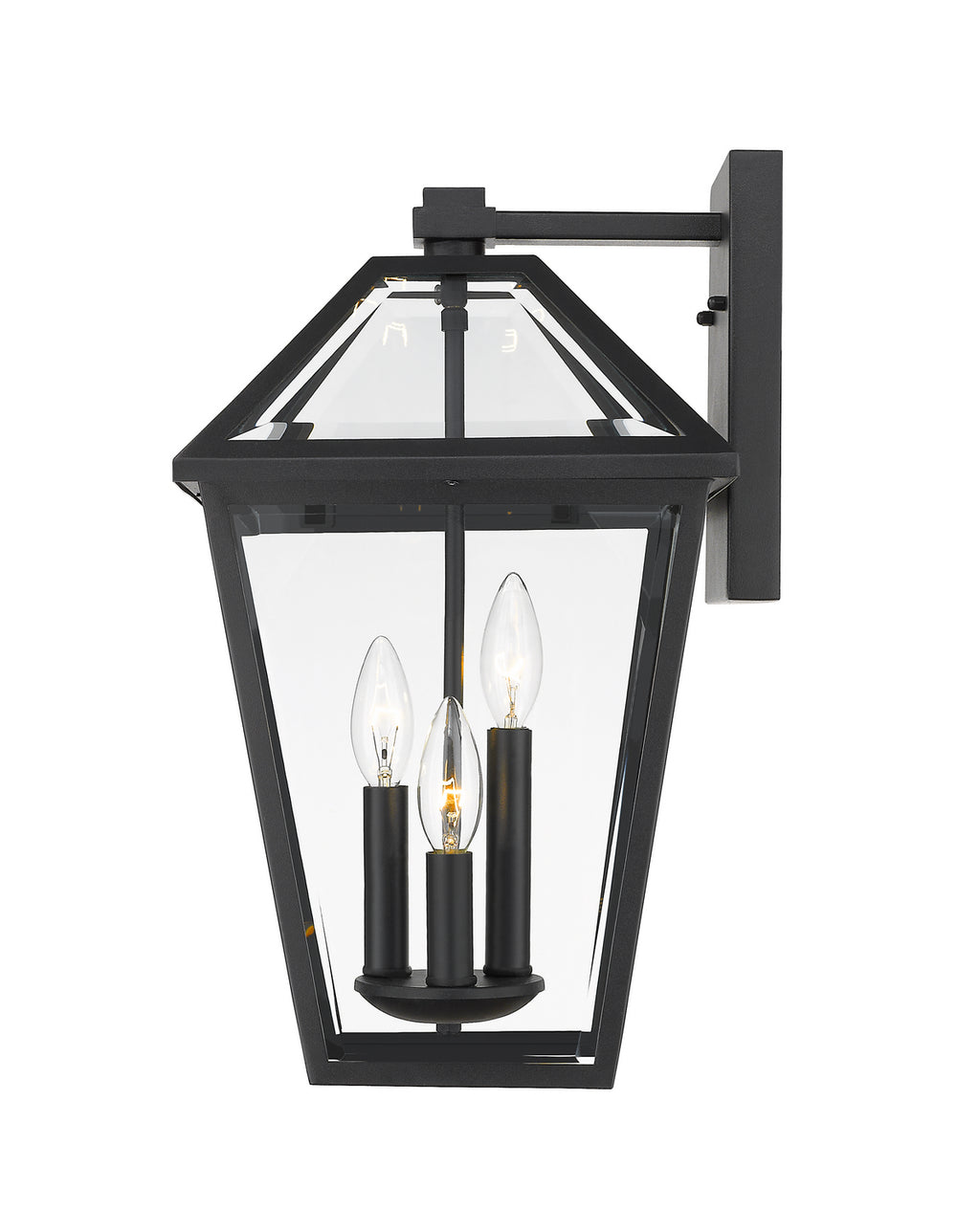 Z-Lite Canada - 579XL-BK - Three Light Outdoor Wall Light - Talbot - Black