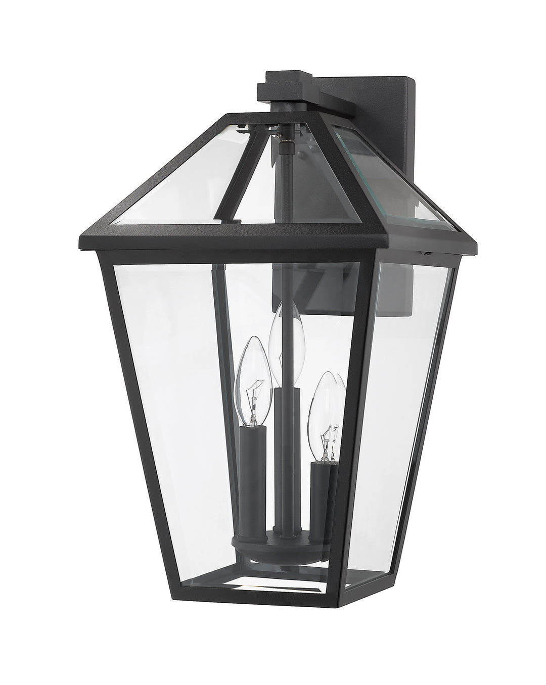 Z-Lite Canada - 579XL-BK - Three Light Outdoor Wall Light - Talbot - Black