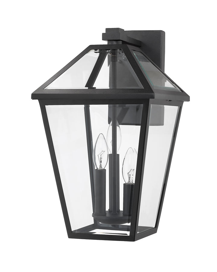 Z-Lite Canada - 579XL-BK - Three Light Outdoor Wall Light - Talbot - Black