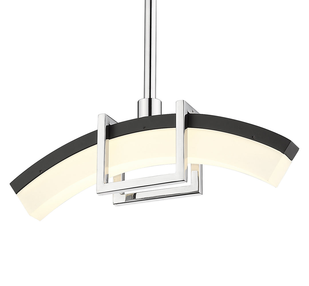 Z-Lite Canada - 620-12L-CH-LED - LED Pendant - Arc - Chrome