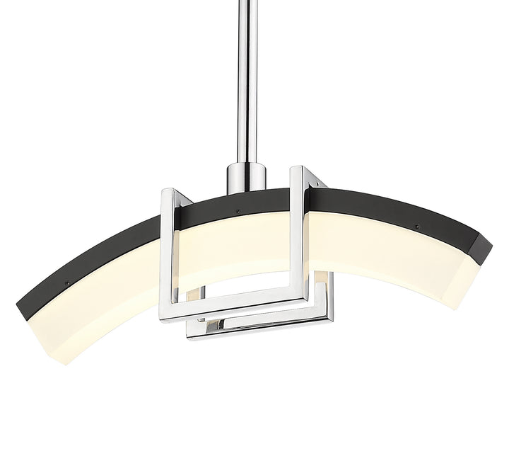 Z-Lite Canada - 620-12L-CH-LED - LED Pendant - Arc - Chrome