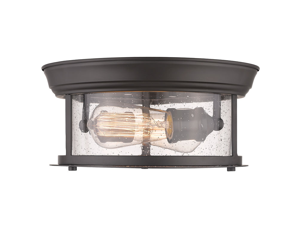 Z-Lite Canada - 727F10-BRZ - Two Light Flush Mount - Sonna - Bronze