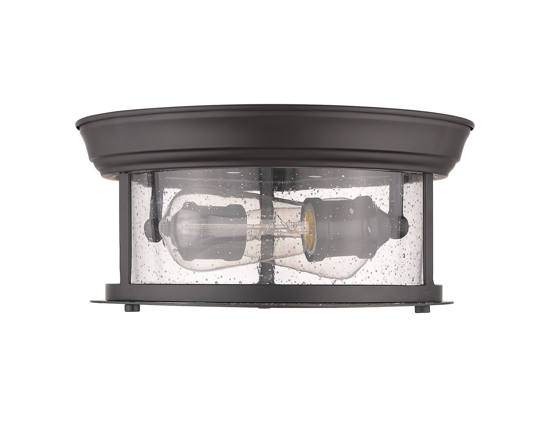 Z-Lite Canada - 727F10-BRZ - Two Light Flush Mount - Sonna - Bronze
