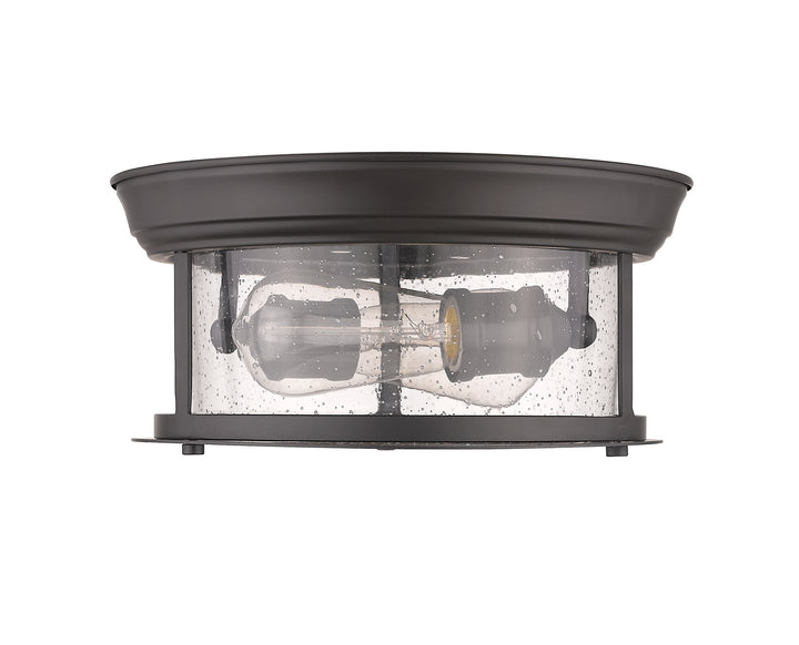 Z-Lite Canada - 727F10-BRZ - Two Light Flush Mount - Sonna - Bronze