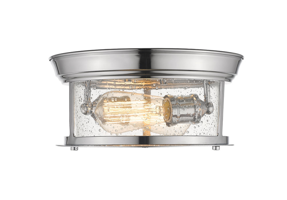 Z-Lite Canada - 727F10-CH - Two Light Flush Mount - Sonna - Chrome