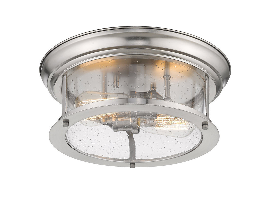 Z-Lite Canada - 727F13-BN - Two Light Flush Mount - Sonna - Brushed Nickel