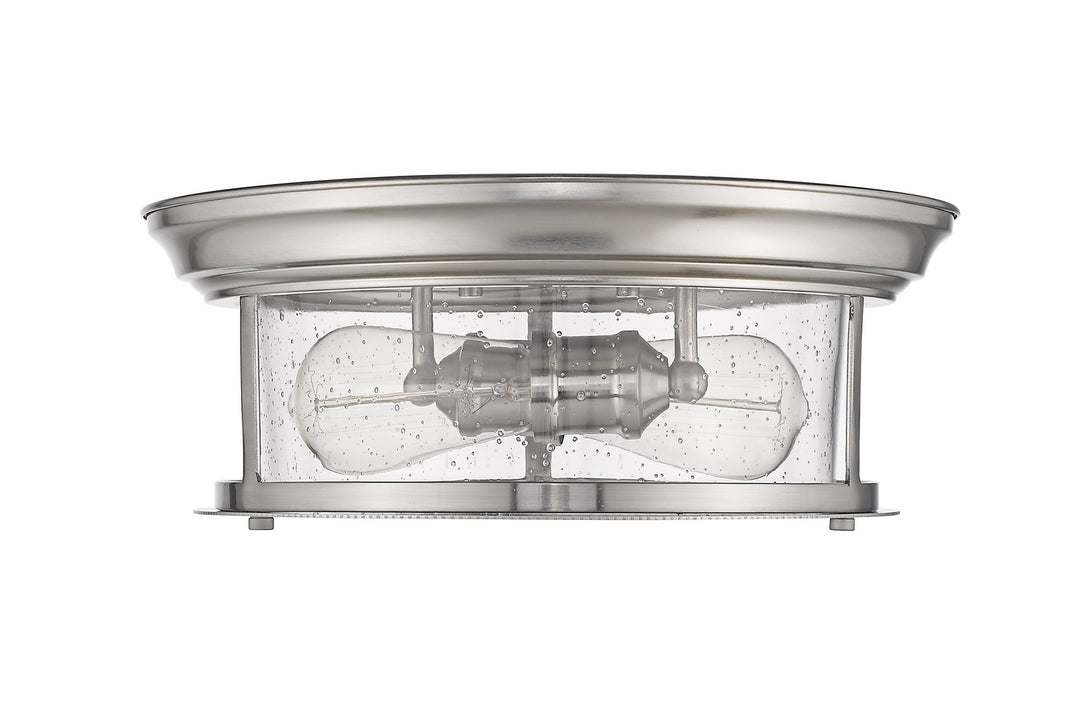 Z-Lite Canada - 727F13-BN - Two Light Flush Mount - Sonna - Brushed Nickel