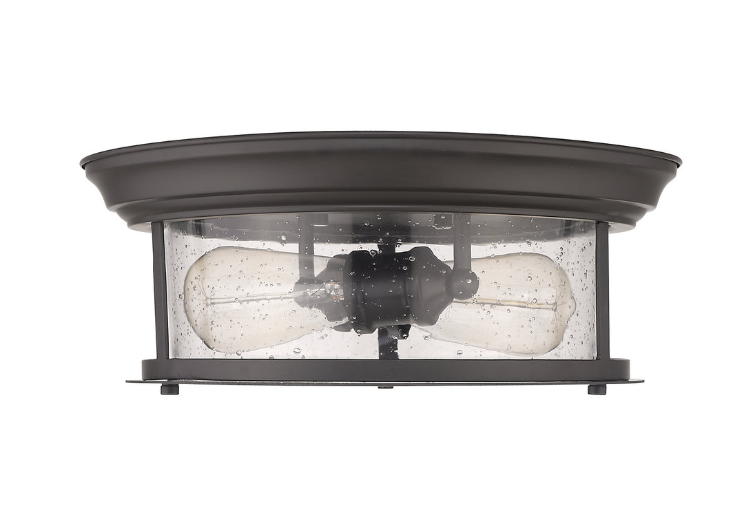 Z-Lite Canada - 727F13-BRZ - Two Light Flush Mount - Sonna - Bronze