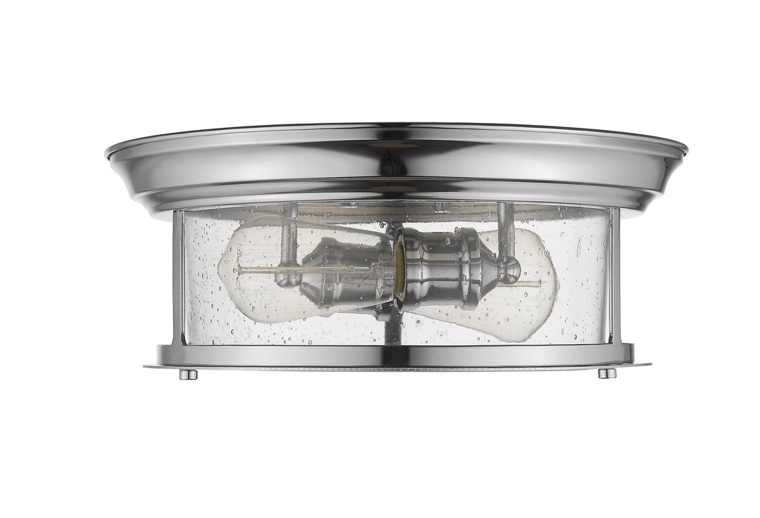 Z-Lite Canada - 727F13-CH - Two Light Flush Mount - Sonna - Chrome