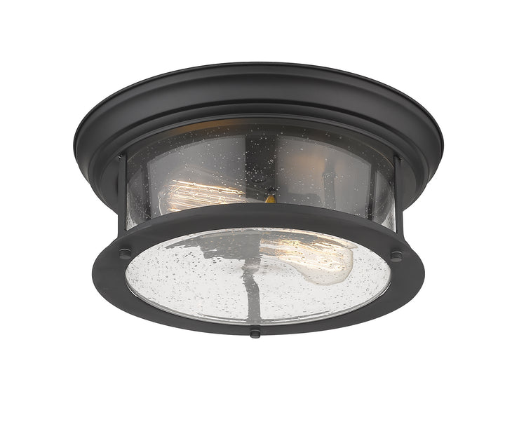 Z-Lite Canada - 727F13-MB - Two Light Flush Mount - Sonna - Matte Black