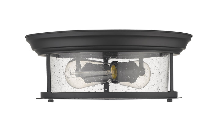 Z-Lite Canada - 727F13-MB - Two Light Flush Mount - Sonna - Matte Black