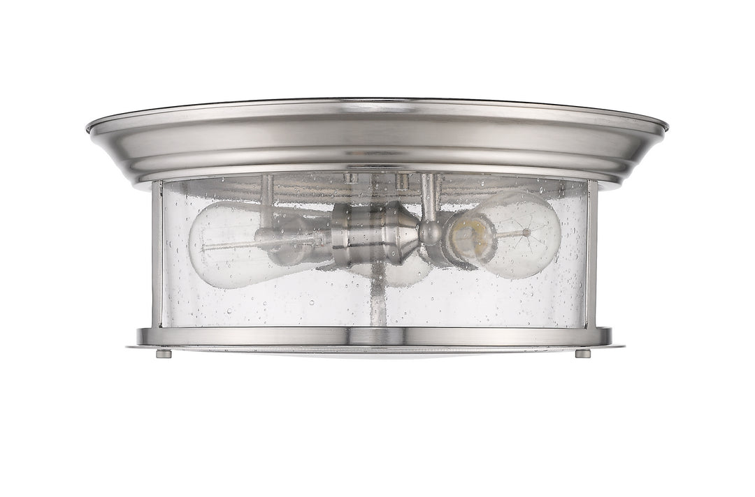 Z-Lite Canada - 727F16-BN - Three Light Flush Mount - Sonna - Brushed Nickel