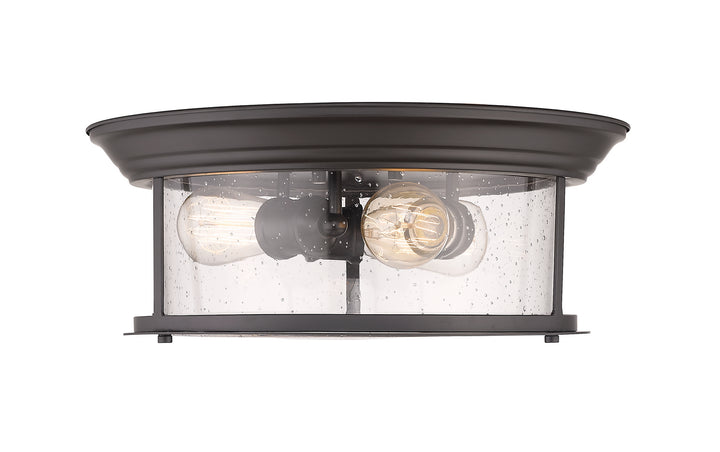 Z-Lite Canada - 727F16-BRZ - Three Light Flush Mount - Sonna - Bronze