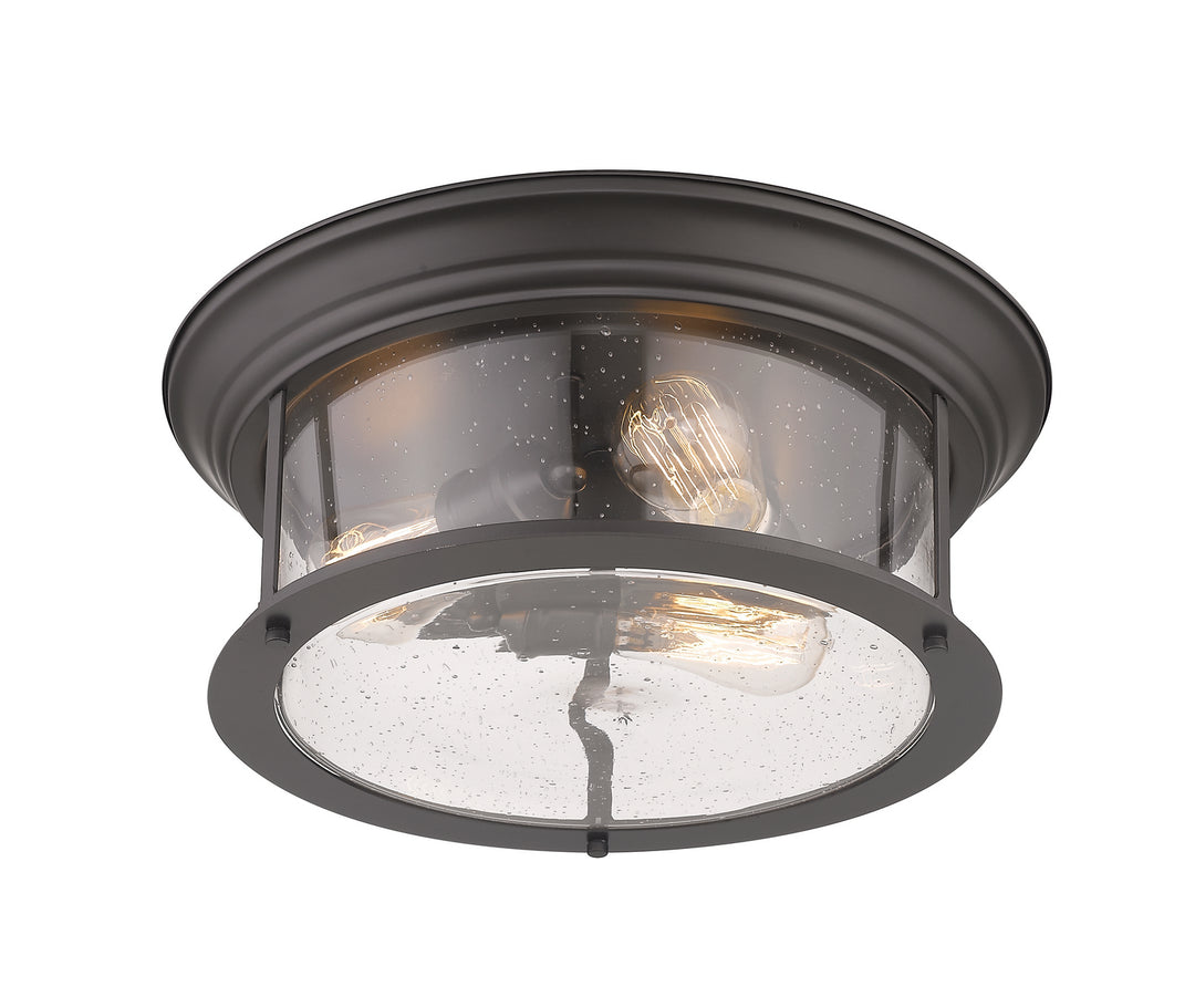 Z-Lite Canada - 727F16-BRZ - Three Light Flush Mount - Sonna - Bronze