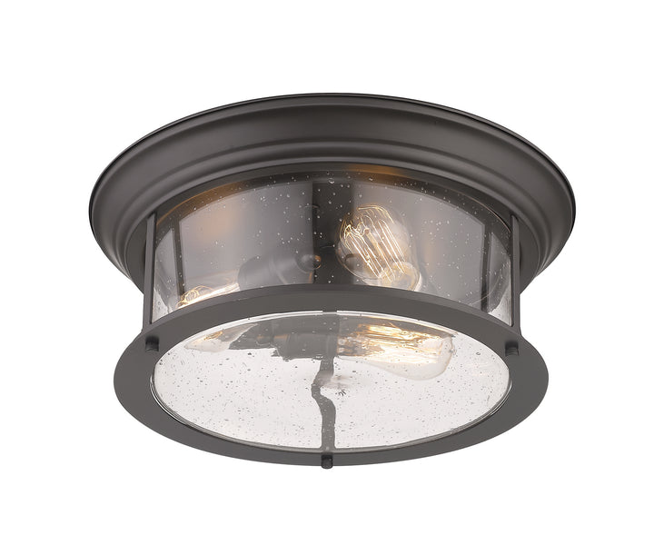 Z-Lite Canada - 727F16-BRZ - Three Light Flush Mount - Sonna - Bronze