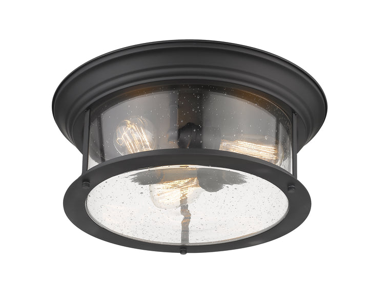 Z-Lite Canada - 727F16-MB - Three Light Flush Mount - Sonna - Matte Black