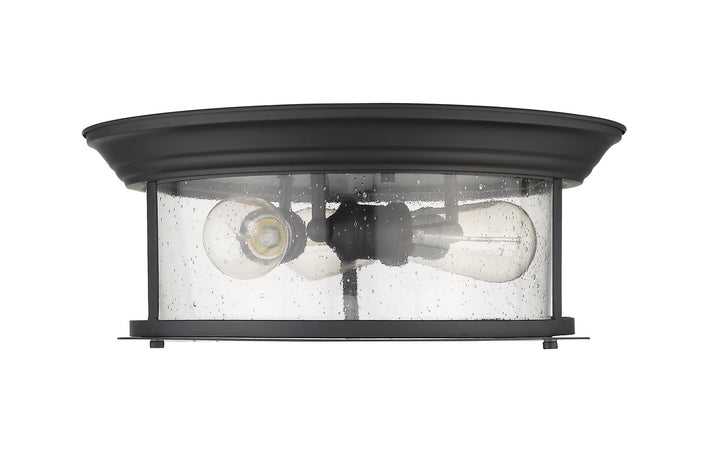 Z-Lite Canada - 727F16-MB - Three Light Flush Mount - Sonna - Matte Black