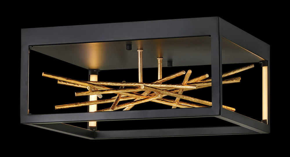 Fredrick Ramond Canada - FR46401BLK - LED Flush Mount - Styx - Black