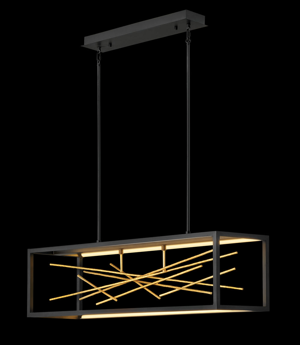 Fredrick Ramond Canada - FR46406BLK - LED Linear Pendant - Styx - Black