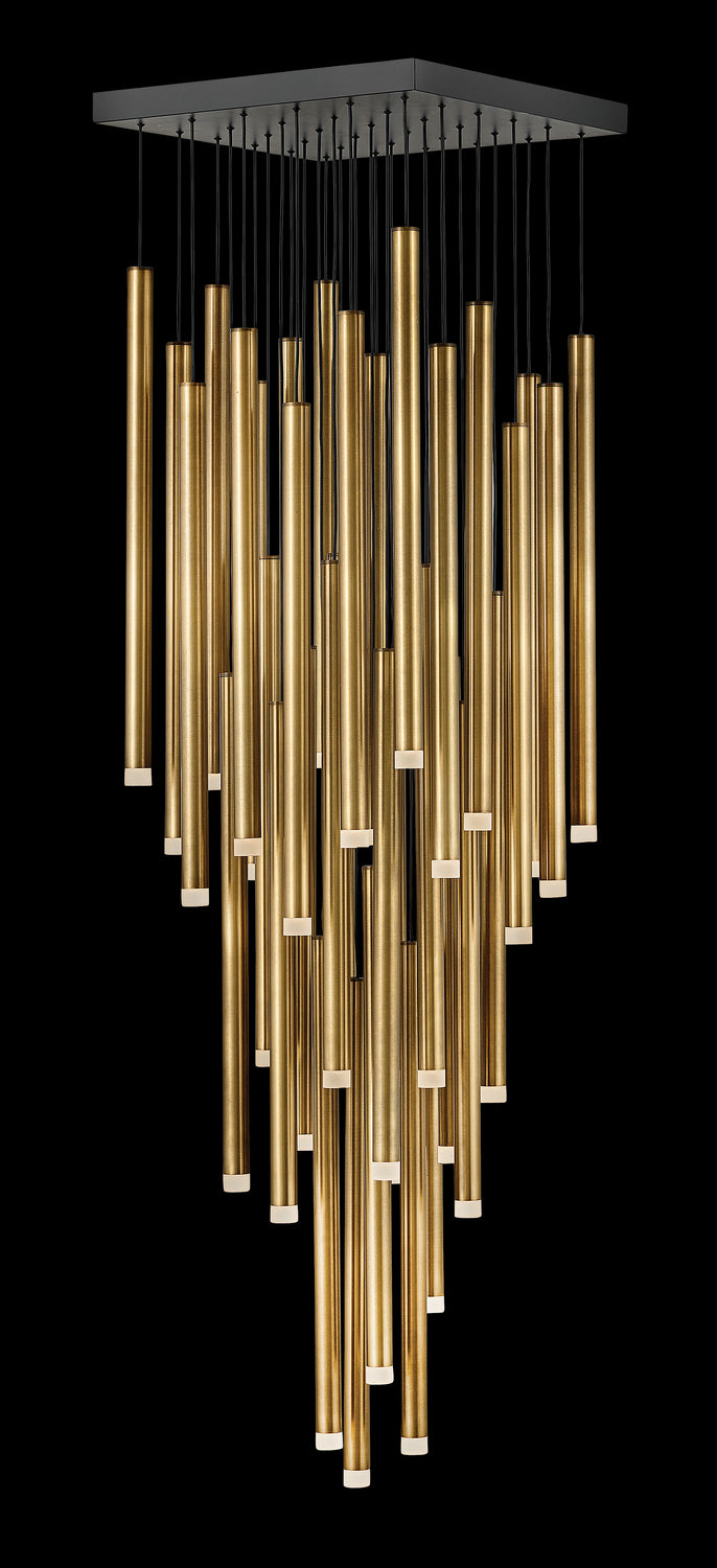 Fredrick Ramond Canada - FR49908HBR - LED Pendant - Harmony - Heritage Brass