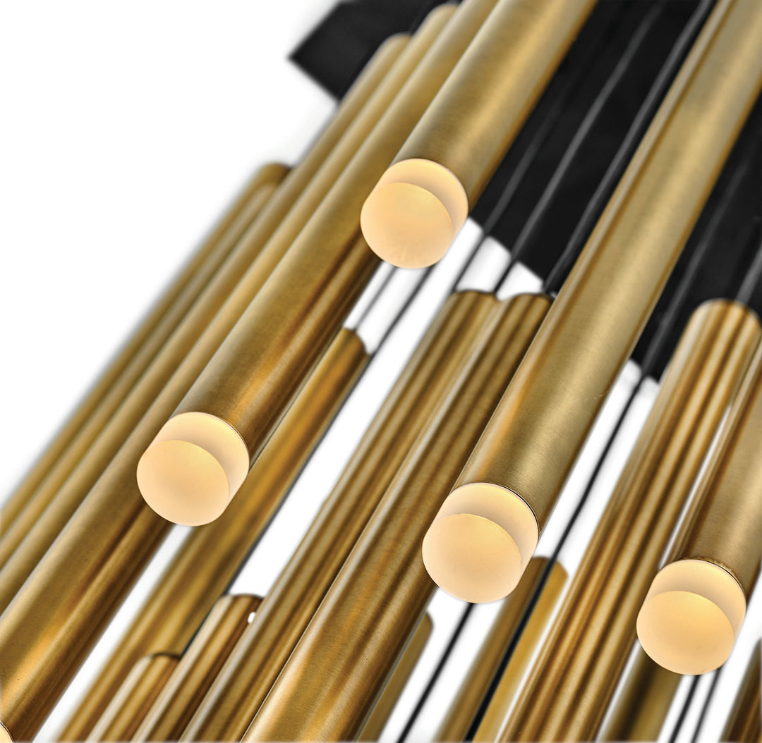 Fredrick Ramond Canada - FR49908HBR - LED Pendant - Harmony - Heritage Brass