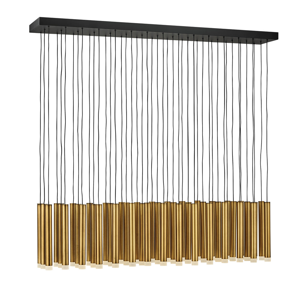 Fredrick Ramond Canada - FR49909HBR - LED Linear Pendant - Harmony - Heritage Brass