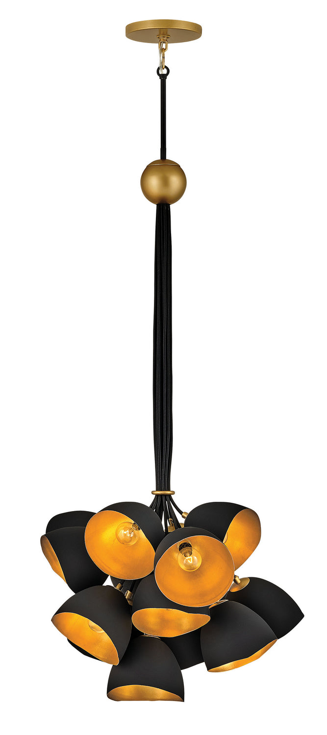 Hinkley Canada - 35906SHB - LED Chandelier - Nula - Shell Black