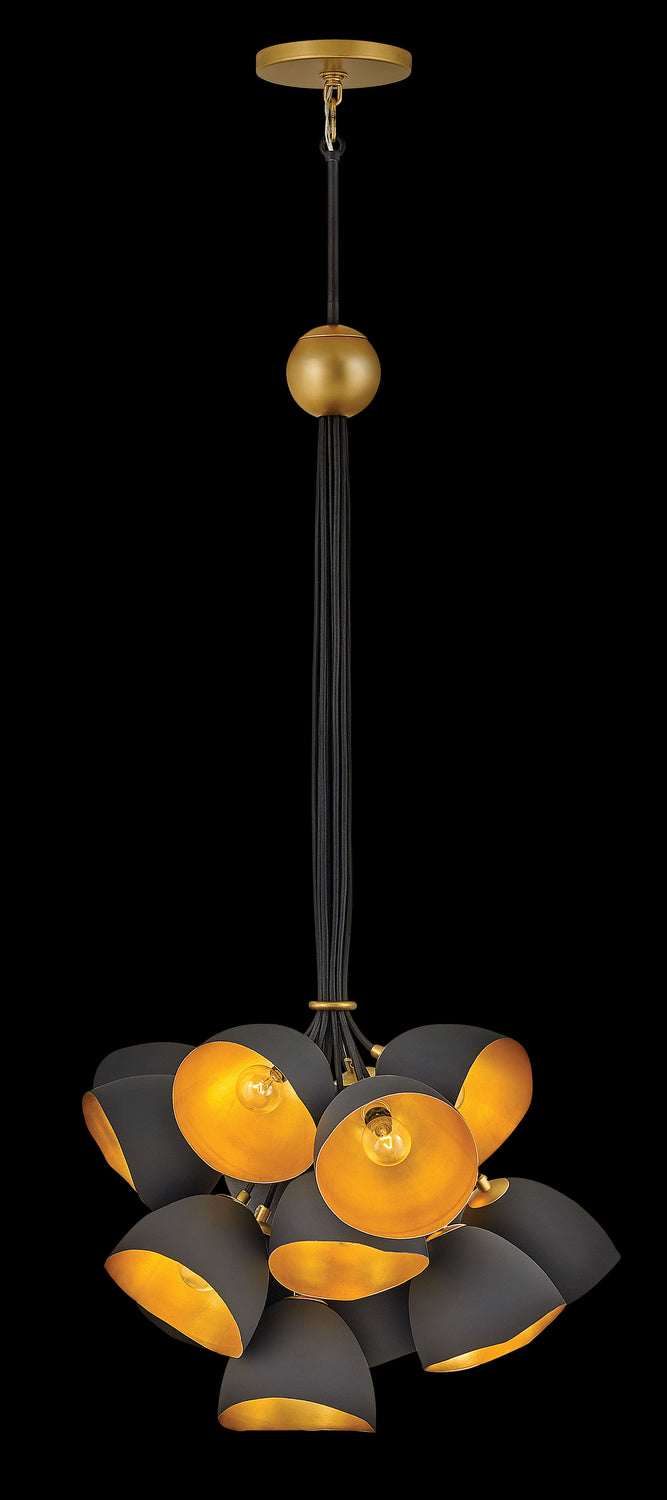 Hinkley Canada - 35906SHB - LED Chandelier - Nula - Shell Black