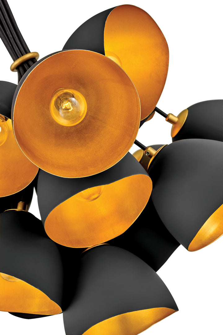 Hinkley Canada - 35906SHB - LED Chandelier - Nula - Shell Black