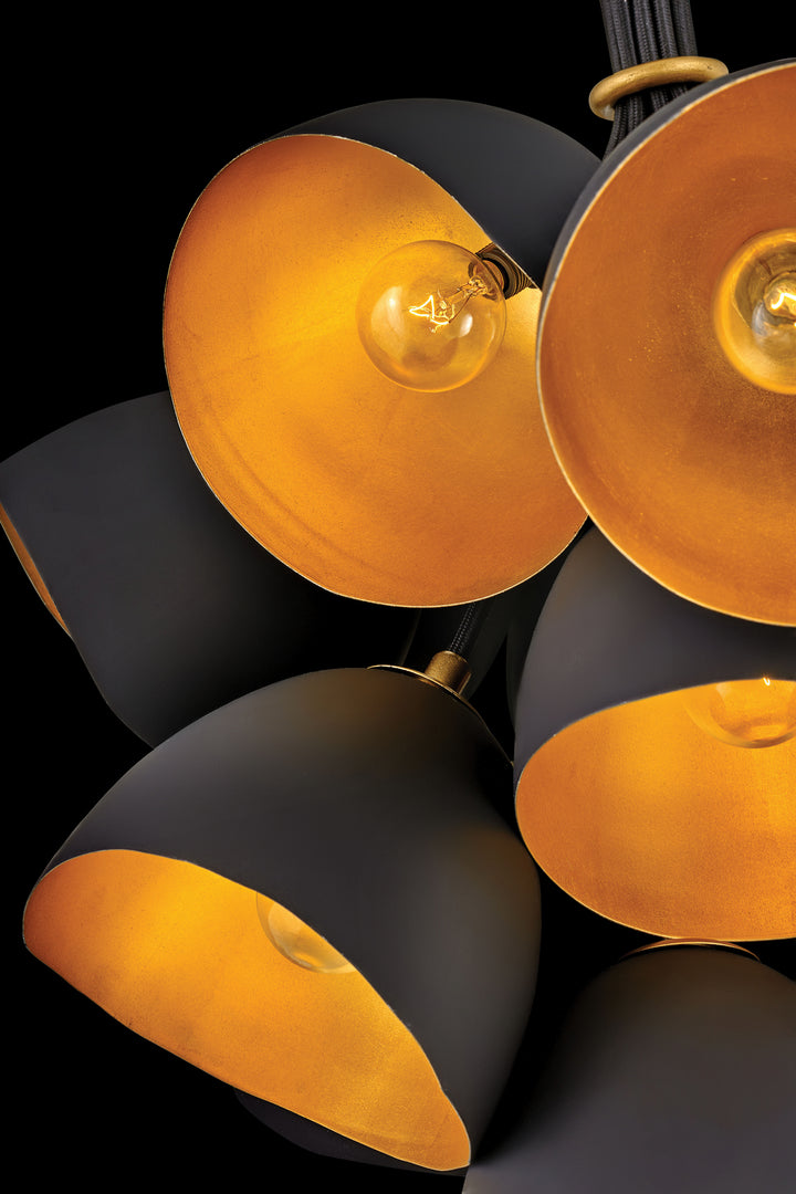 Hinkley Canada - 35906SHB - LED Chandelier - Nula - Shell Black