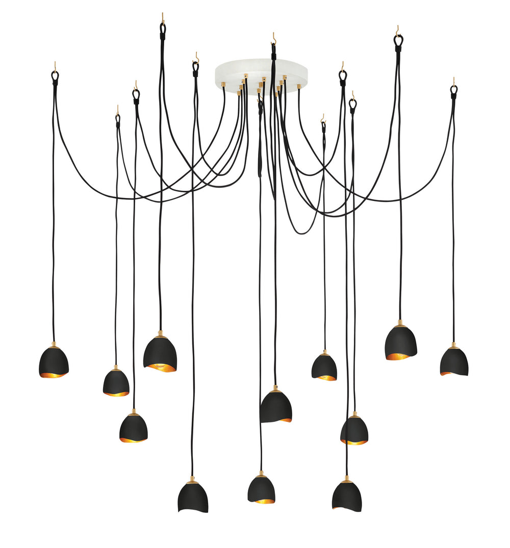 Hinkley Canada - 35908SHB - LED Pendant - Nula - Shell Black