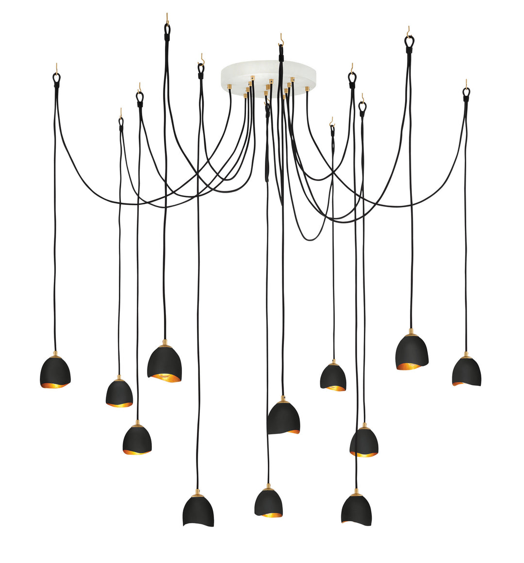 Hinkley Canada - 35908SHB - LED Pendant - Nula - Shell Black