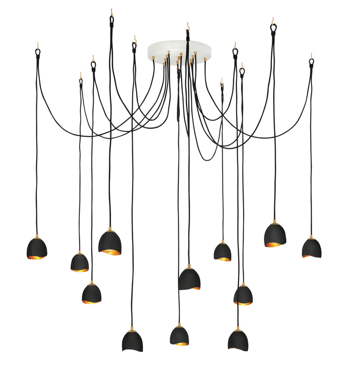 Hinkley Canada - 35908SHB - LED Pendant - Nula - Shell Black
