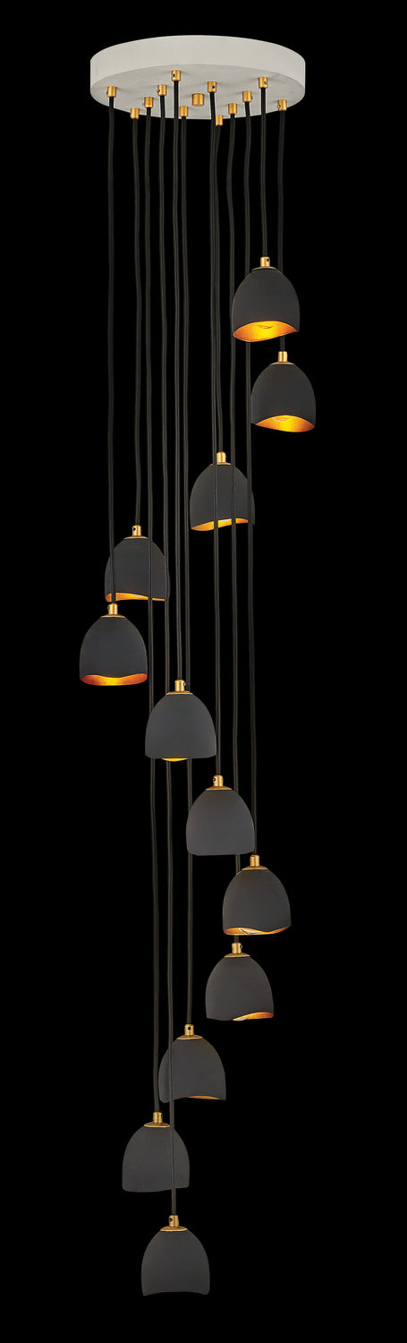 Hinkley Canada - 35908SHB - LED Pendant - Nula - Shell Black