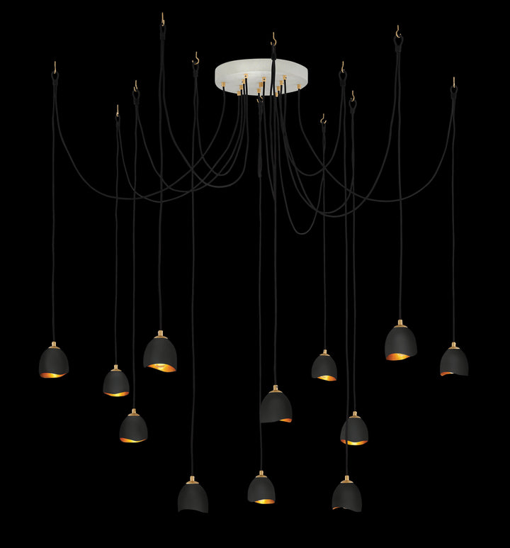 Hinkley Canada - 35908SHB - LED Pendant - Nula - Shell Black