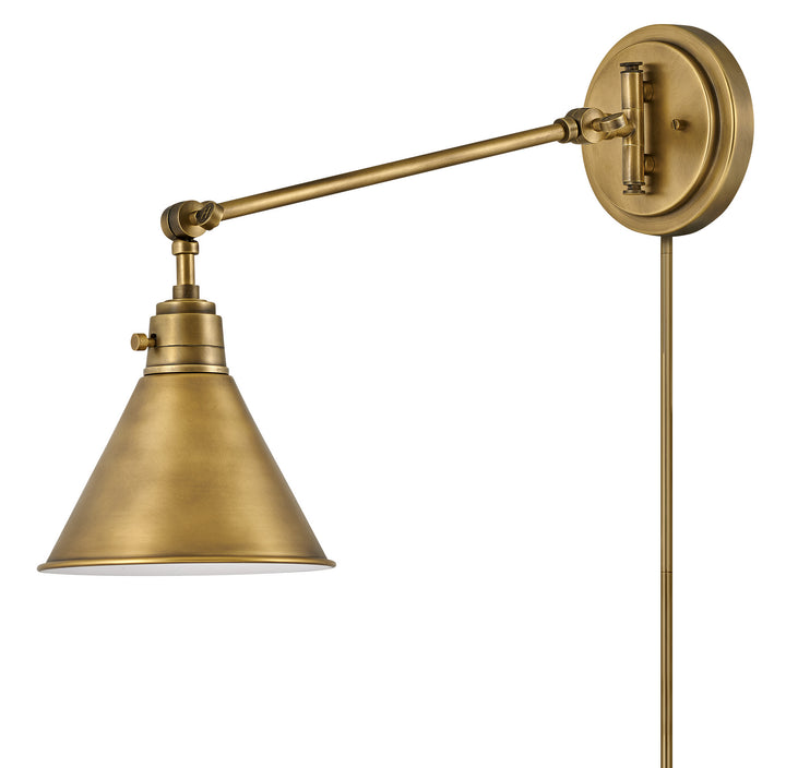 Hinkley Canada - 3690HB - LED Wall Sconce - Arti - Heritage Brass