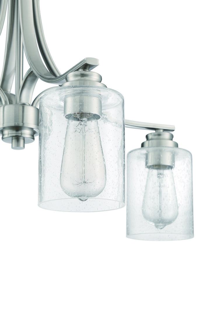 Craftmade Canada - 50524-BNK - Four Light Chandelier - Bolden - Brushed Polished Nickel