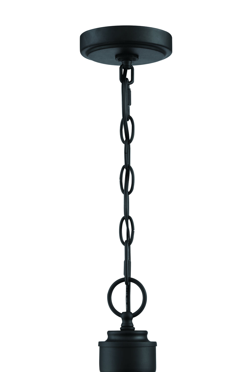 Craftmade Canada - 50524-FB-WG - Four Light Chandelier - Bolden - Flat Black