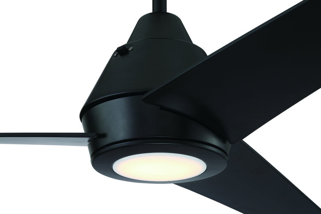 Craftmade Canada - ACA56FB3 - 56"Ceiling Fan - Acadian Indoor/Outdoor - Flat Black