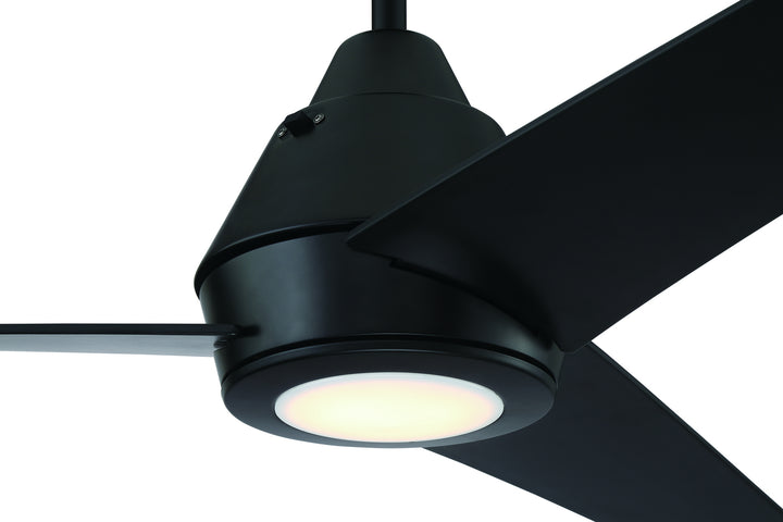 Craftmade Canada - ACA56FB3 - 56"Ceiling Fan - Acadian Indoor/Outdoor - Flat Black