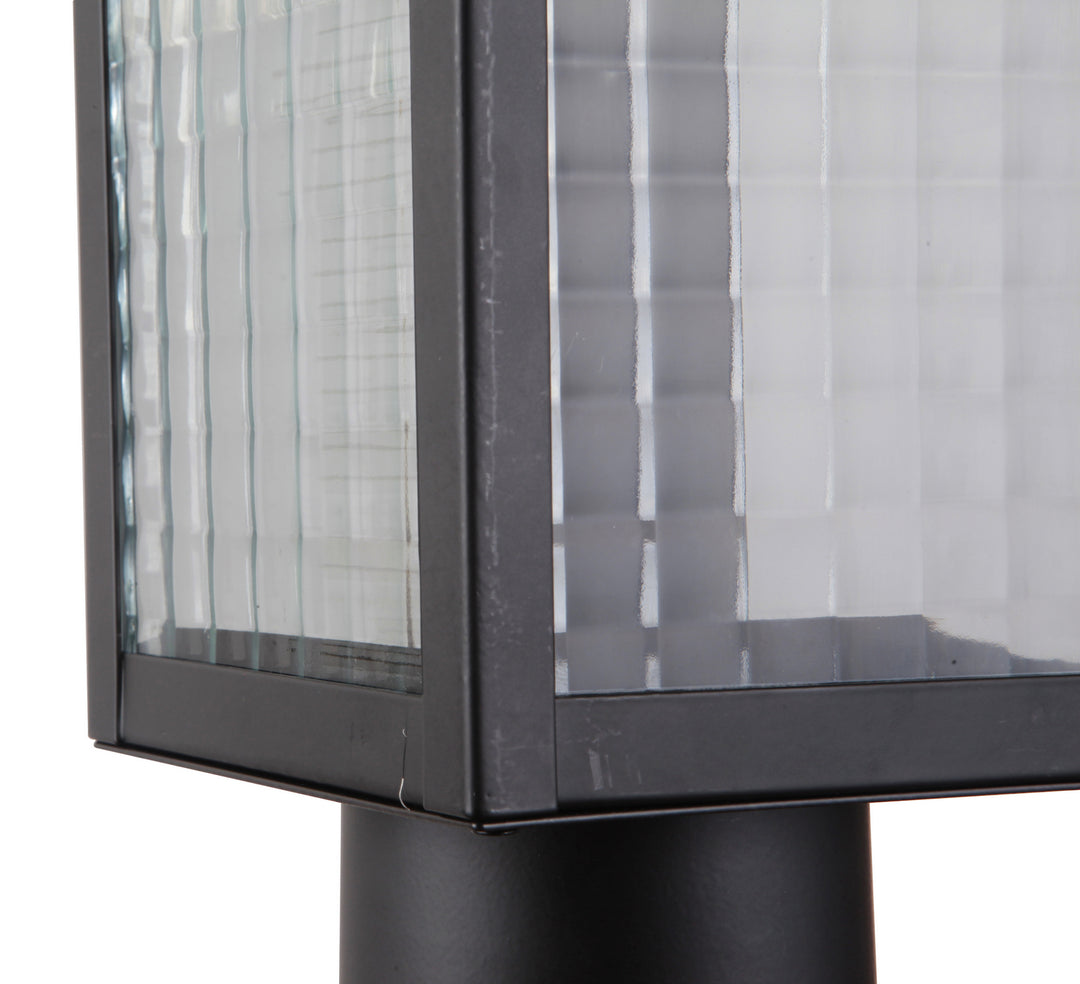 Craftmade Canada - Z4525-MN-SC - One Light Post Mount - Deka - Midnight